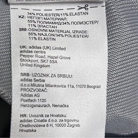 Adidas Dark Grey Golf Pants Men’s Size 34 x 30 Stretchy Comfortable - Picture 5 of 10